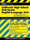 CliffsTestPrep<sup>TM</sup> California High School Exit: Exam English-Language Arts